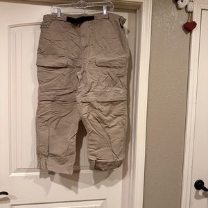 Men’s North face XL/Short Pants/Short Convertibles Khaki